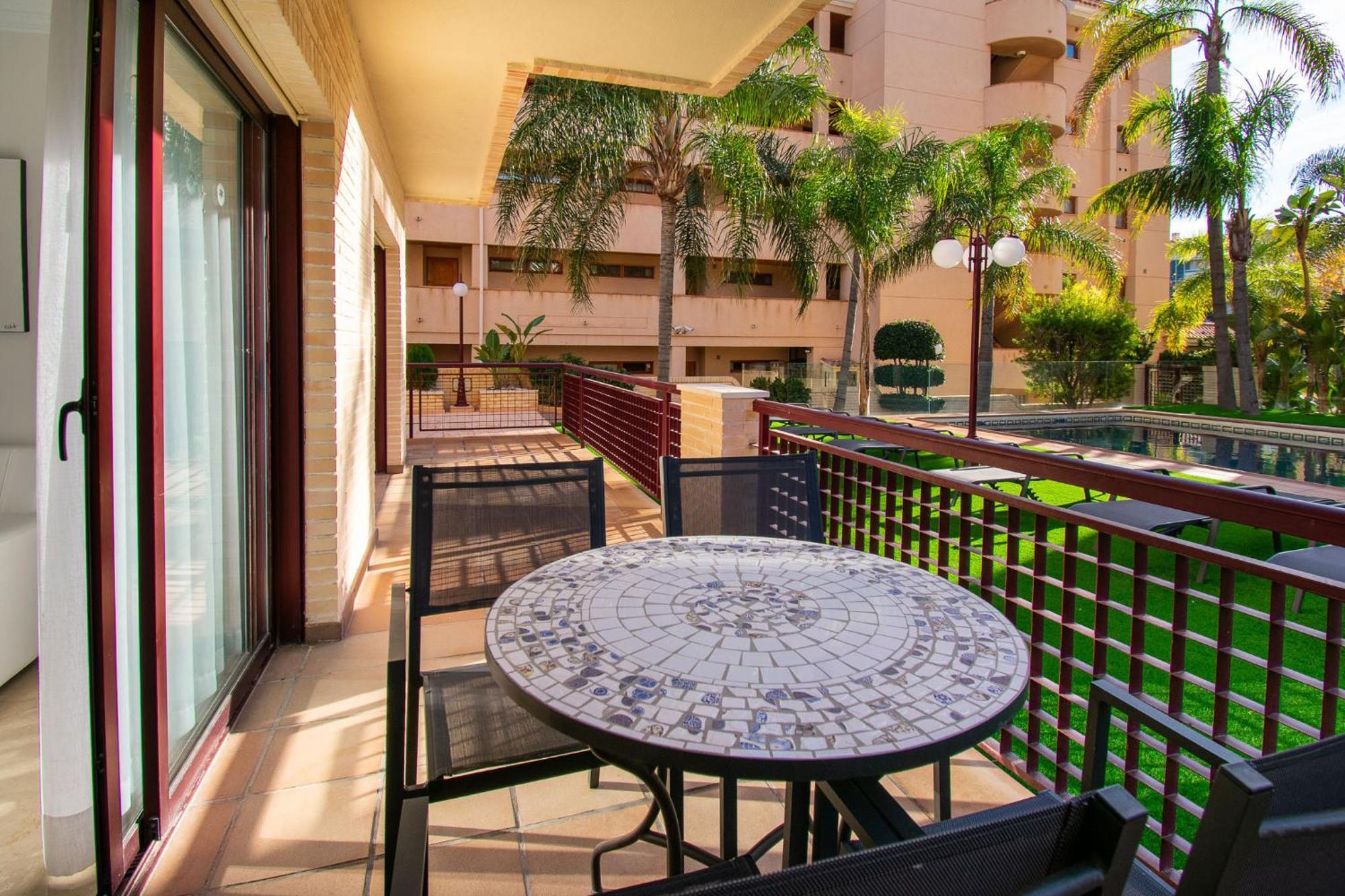 Apartamentos Albir Confort 3 Dormitorios El Albir Exteriör bild